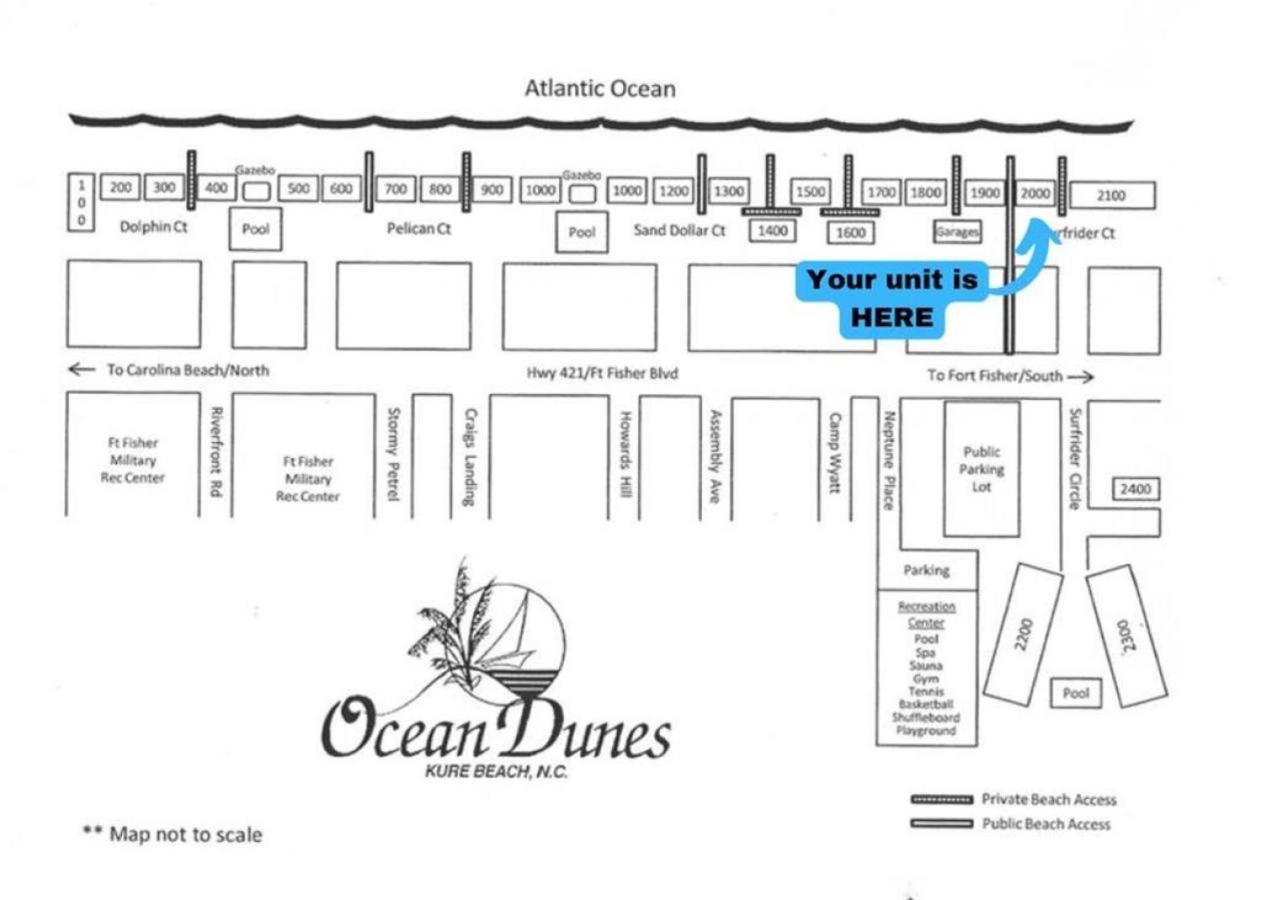 Ocean Dunes 2001 Kure Beach Exterior photo